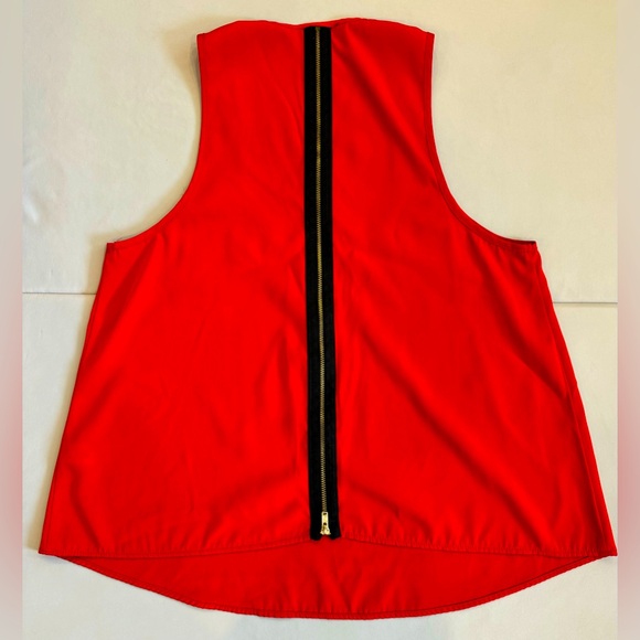 Topshop Zippered Tank (Size 6) - Picture 5 of 8